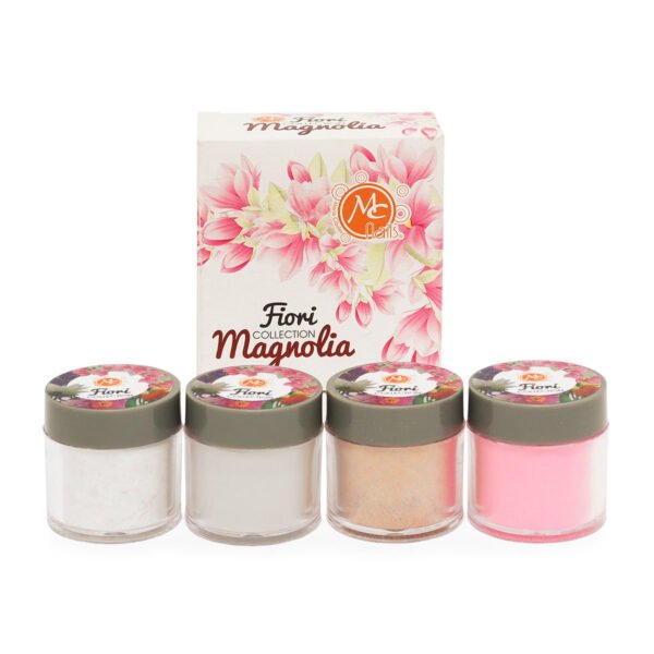 Acrílico para Uña Colección Magnolia Mc Nails 4 pz