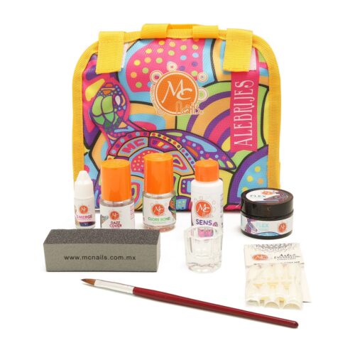 Kit de Uñas Básico de Acrilico Estudiante Mc Nails 10 pz