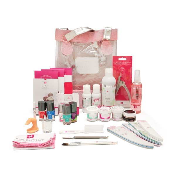 Kit de Uñas Básico de Acrilico Nail Factory 26 pzas