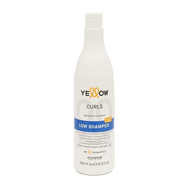 Shampoo Capilar Hidratación Ondas y Rizos Curls Yellow 500 ml