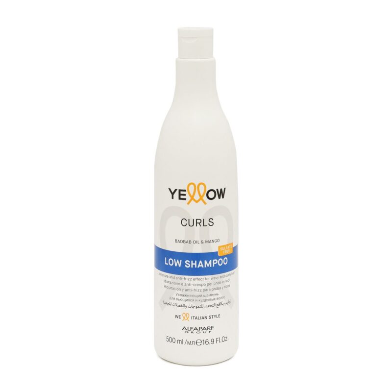 Shampoo Capilar Hidratación Ondas y Rizos Curls Yellow 500 ml