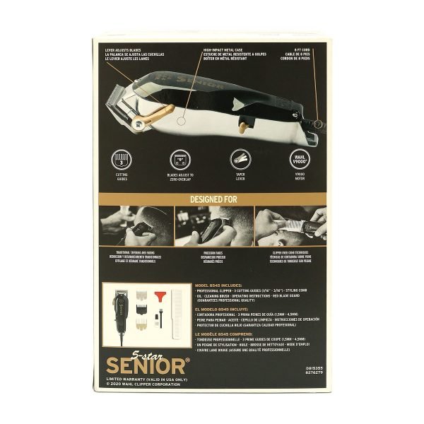 Maquina para Cortar Cabello Senior 5-Star Wahl