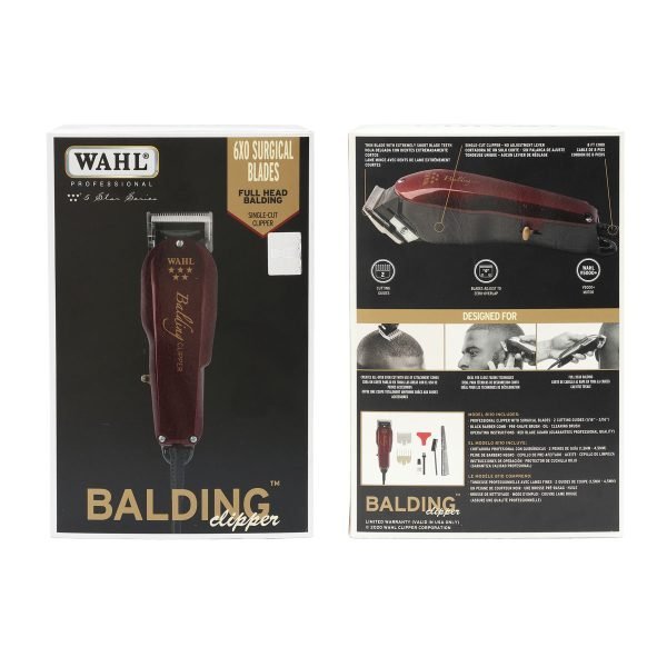 Maquina para Cortar Cabello Balding Clipper Wahl - Imagen 2