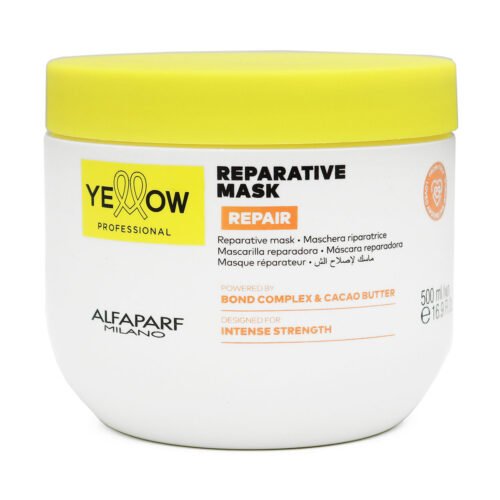 MASCARILLA-REPARADORA-CABELLO-YELLOW-500ML Mascarilla para Cabello Repair Mask Yellow 500 ml