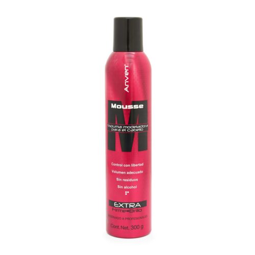 Mousse para Cabello Extra Firme-Brillo Anven 300 g