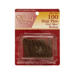 Horquilla para Cabello Bronze Grande Carol 100 piezas