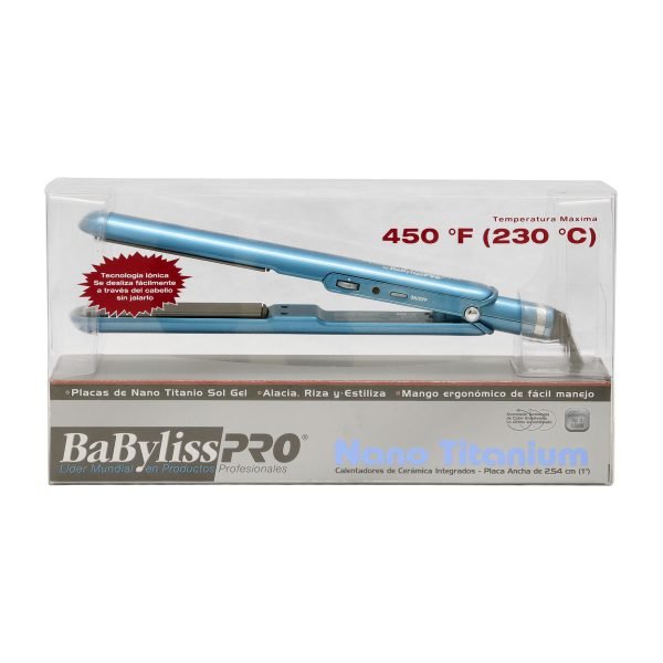 Plancha para Cabello Nano Titanium Babyliss Pro