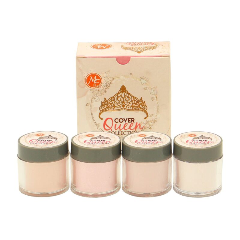Acrílico para Uña Colección Cover Queen Mc Nails 4 pz