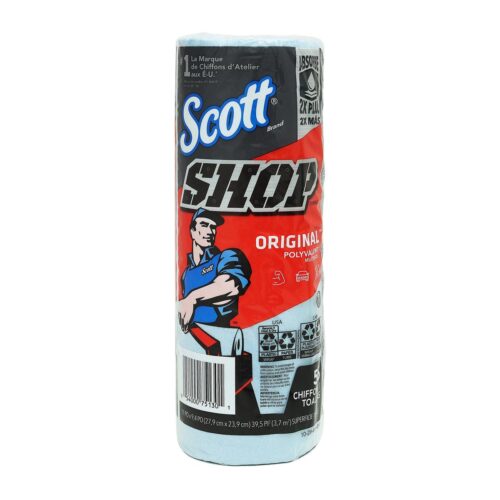 Servitoalla de Uñas Azul Scott Shop 1 Rollo de 55 Toallas
