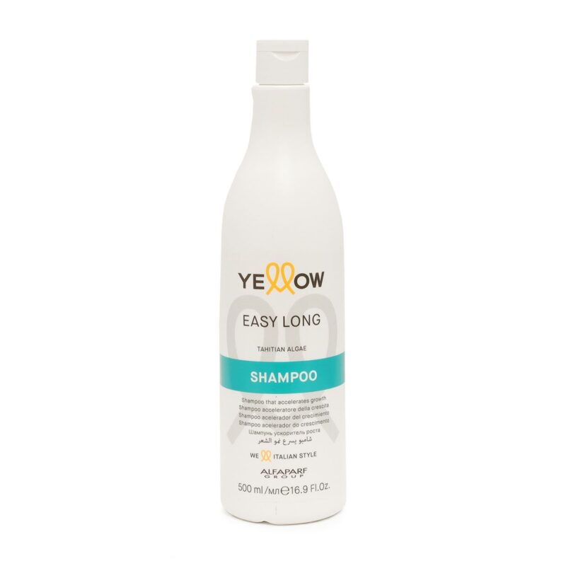 Shampoo Capilar Acelerador de Crecimiento Easy Long Yellow 500 ml