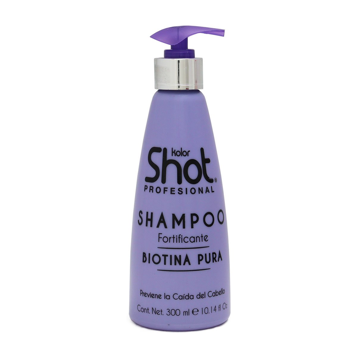 Shampoo Capilar Anticaída Biotina Pura Kolor Shot 300 ml