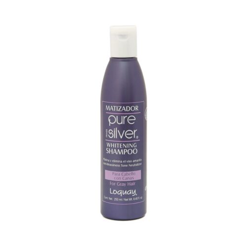 Shampoo Matizador de Canas Pure Silver Loquay 250 ml