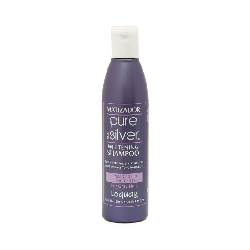 Shampoo Matizador de Canas Pure Silver Loquay 250 ml