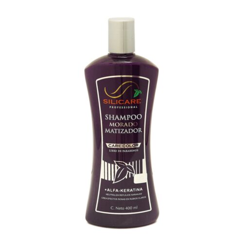 Shampoo Matizador Morado Silicare 400 ml