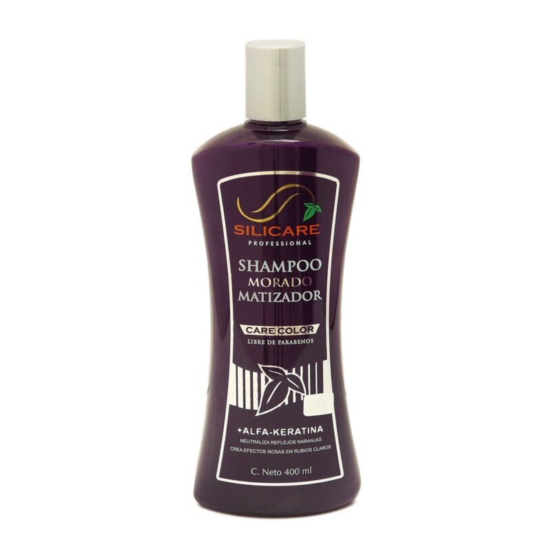 Shampoo Matizador Morado Silicare 400 ml