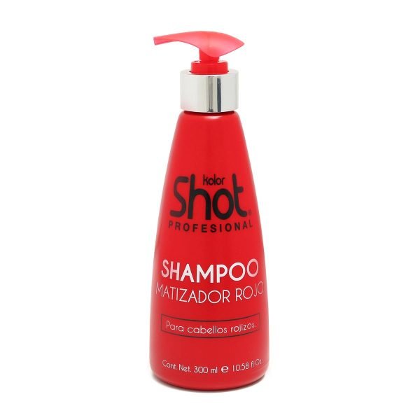 Shampoo Matizador Tonos Rojos o Teñido Kolor Shot 300 ml