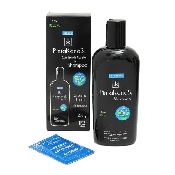 Shampoo Capilar Progresivo Oscuro Pintakanas Merza 200 g