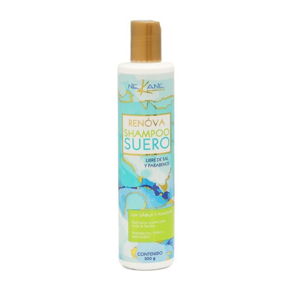 Shampoo Capilar Suero con Sábila y Placenta Renóva Nekane 300 g