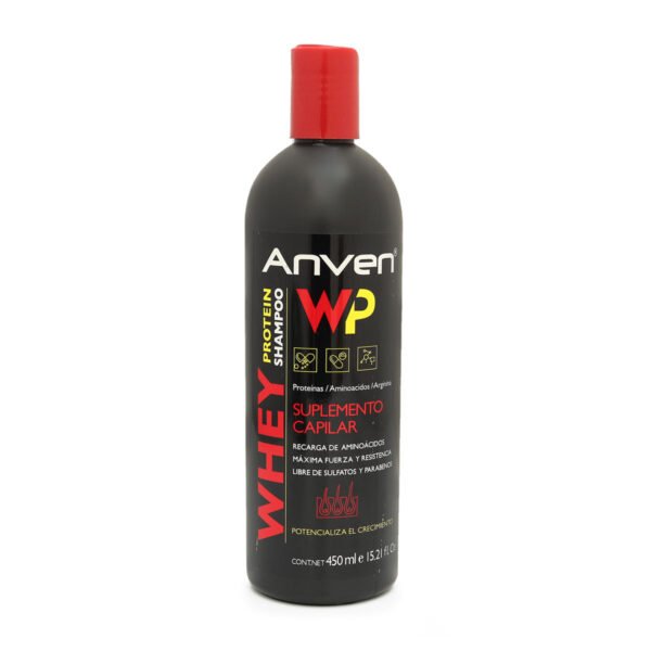 Shampoo Capilar Suplemento Protein Whey Anven WP 450 ml