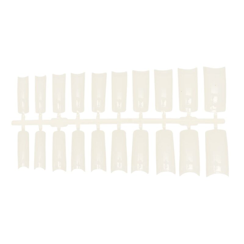 Tips de Uñas Postizas Punta Arco Natural Mc Nails 700 pzas