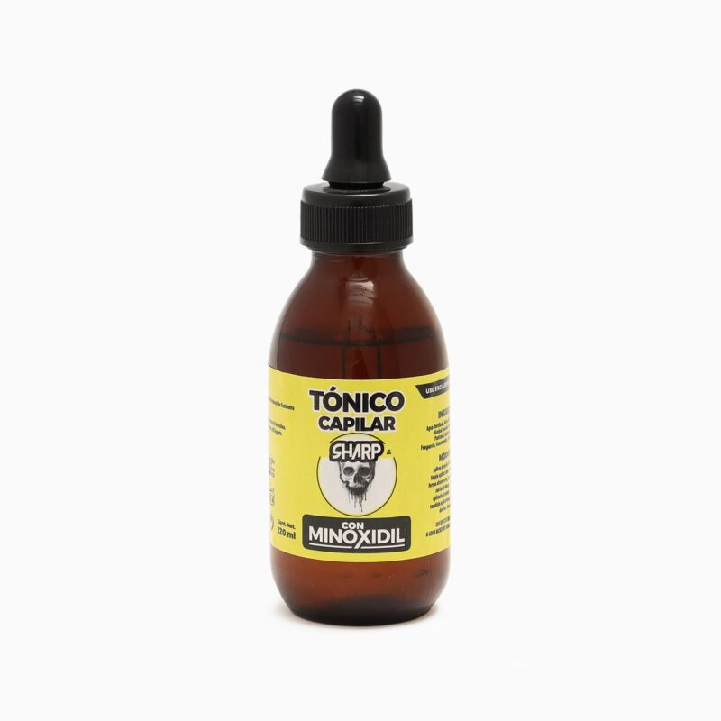 Loción Capilar Tónico con Minoxidil Sharp 120 ml