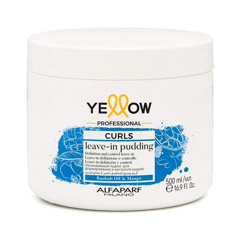 Tratamiento para Cabello Curls Leave-In Pudding Yellow 500 ml