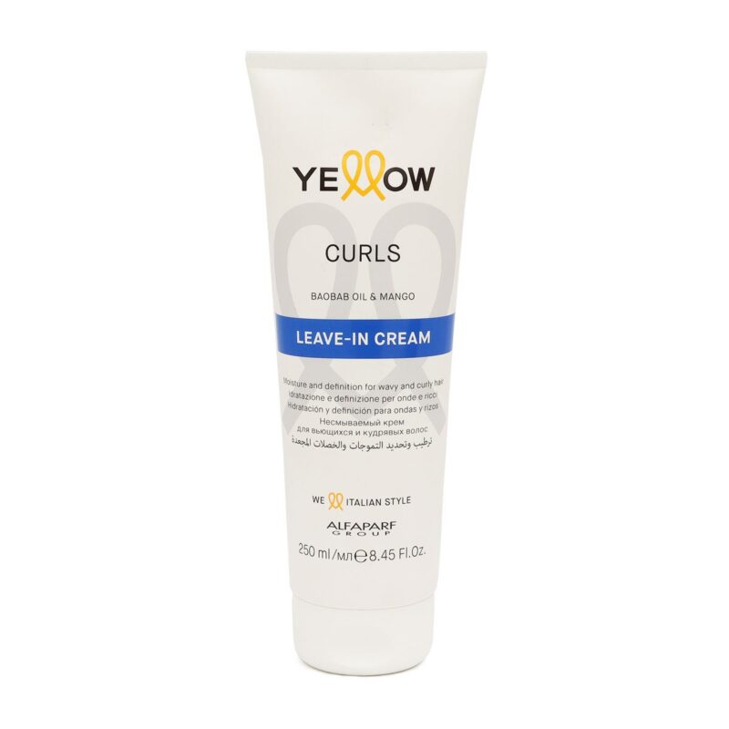 Mascarilla Capilar Sin Enjuague Curls Yellow 250 ml
