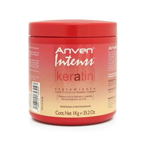 Tratamiento Capilar Profundo Keratin Anven Instenss 1 Kg