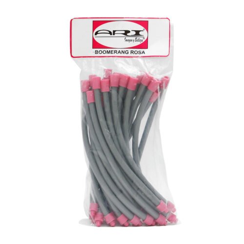 Boomerang para Cabello Mediano Rosa Ari 24 pz