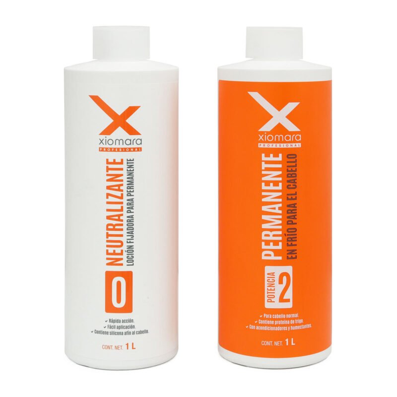 Loción Ondulante y Loción Neutralizante Normal Xiomara 1 L