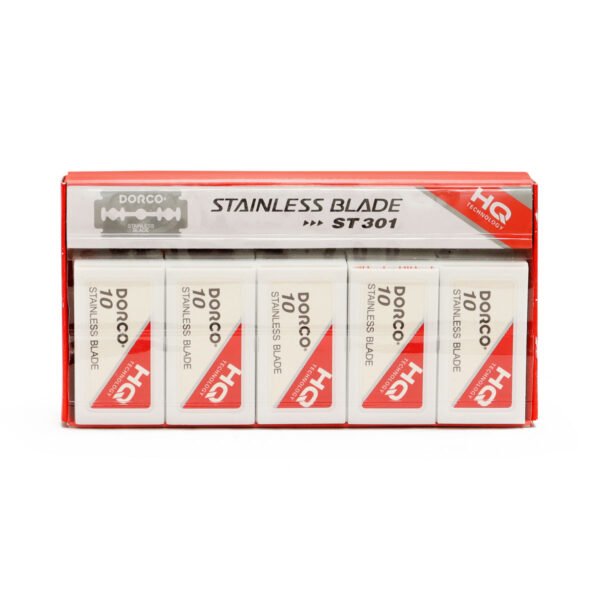 Navaja para Afeitar Dorco 10 HQ Stainless Blade 100 pzas