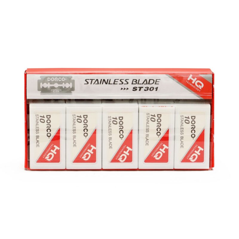 Navaja para Afeitar Dorco 10 HQ Stainless Blade 100 pzas
