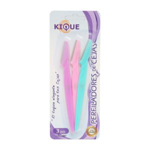 PERFILADORES-CEJAS-KIQUE-3PZ Perfilador de Cejas, Cara y Cuello Kique 3 pz