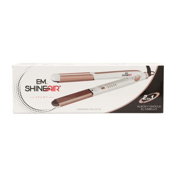 Plancha para Cabello Alacia y Ondula Study Em Shineair