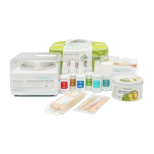 Kit de Epilación Profesional Miniceramatic Waxy Passini 11 pzas