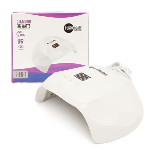 Lámpara para Uñas Uv/Led Diamond 36 W Punto Nails