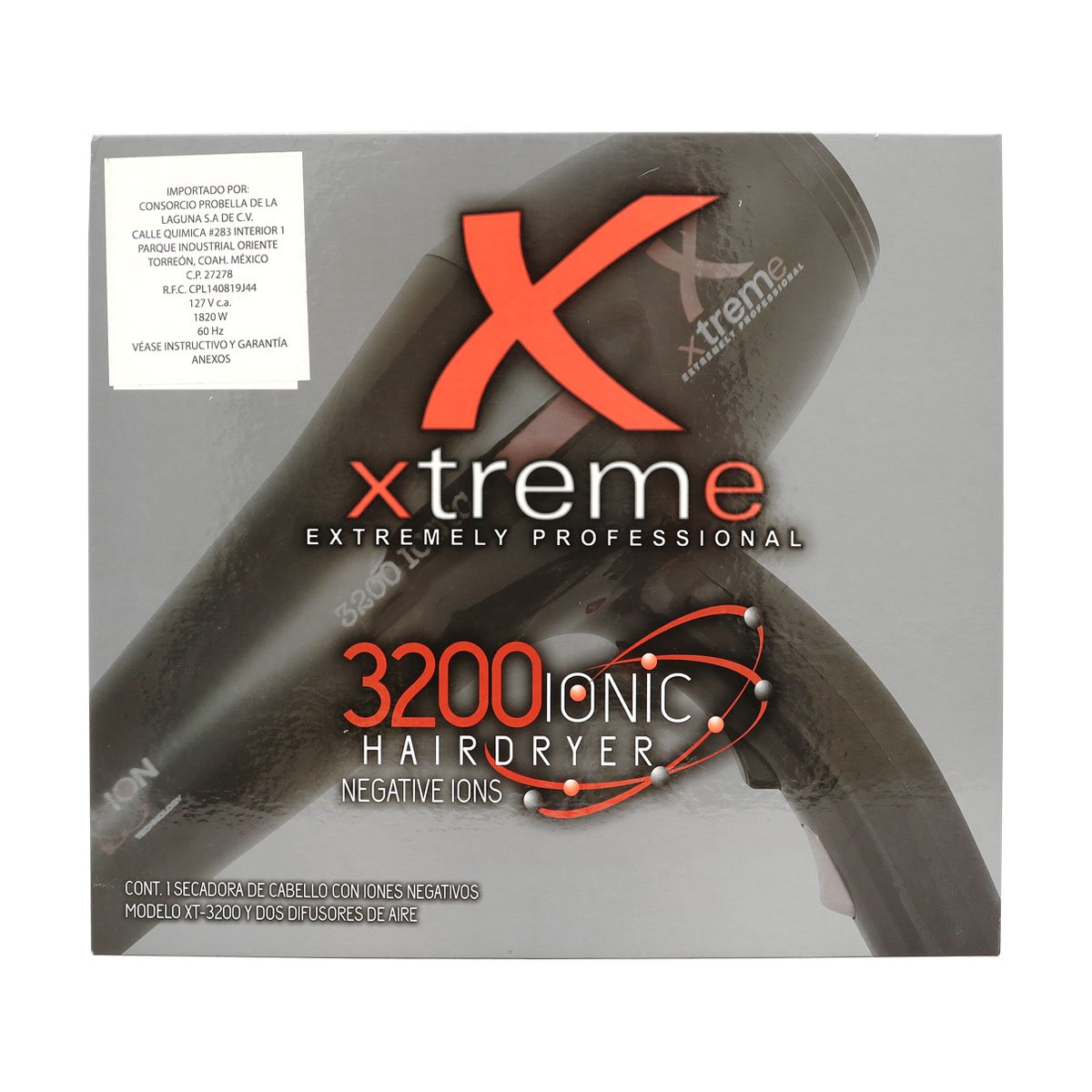 Secadora xtreme best sale 3200 ionic precio