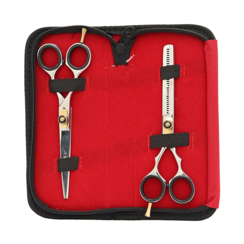 Tijeras para Cortar Cabello Plata MS 2 pz - Imagen 2
