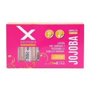 Ampolletas para Cabello Jojoba Xiomara 12 piezas