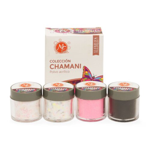 Acrílico para Uña Colección Chamani Mc Nails 4 pz
