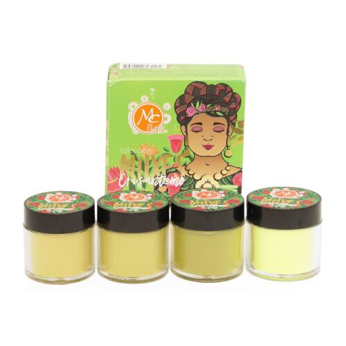 Acrílico para Uña Colección Crisantemo Mc Nails 4 pz