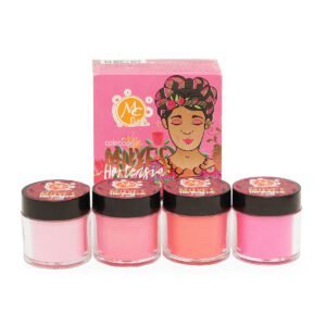 Acrílico para Uña Colección Hortensia Mc Nails 4 pz