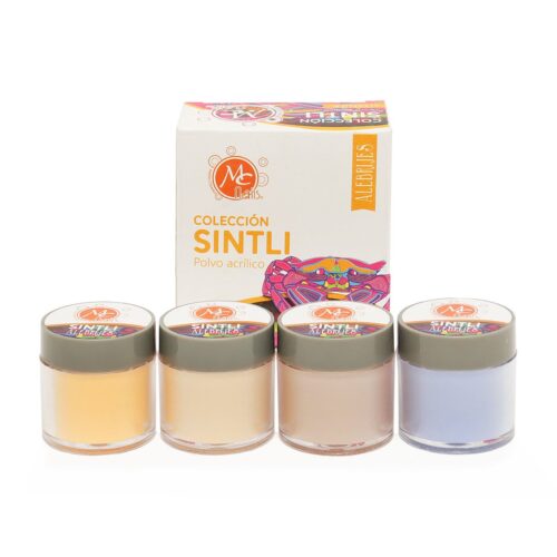 Acrílico para Uña Colección Sintli Mc Nails 4 pz