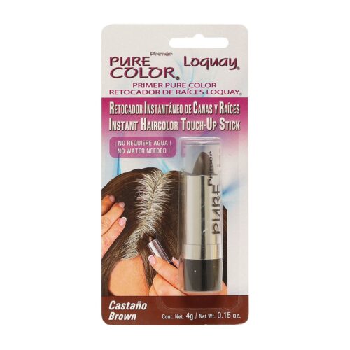 Retocador de Raíces y Canas Castaño Pure Color Loquay 4 g