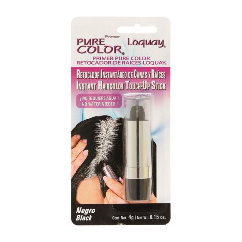 Retocador de Raíces y Canas Negro Pure Color Loquay 4 g