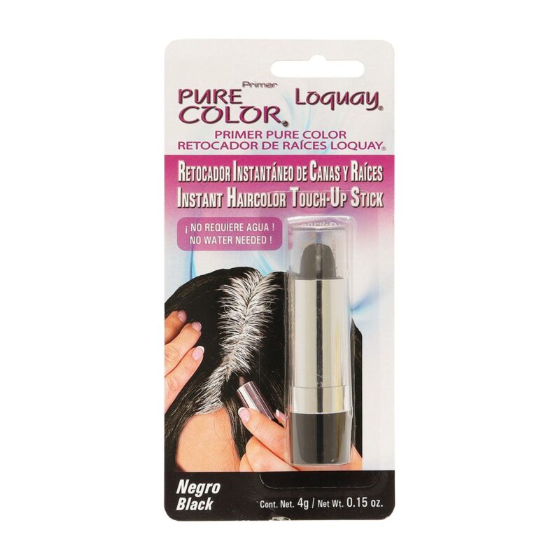 Retocador de Raíces y Canas Negro Pure Color Loquay 4 g