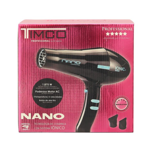 Secadora para Cabello Nano Ceramic NAN-1 Timco