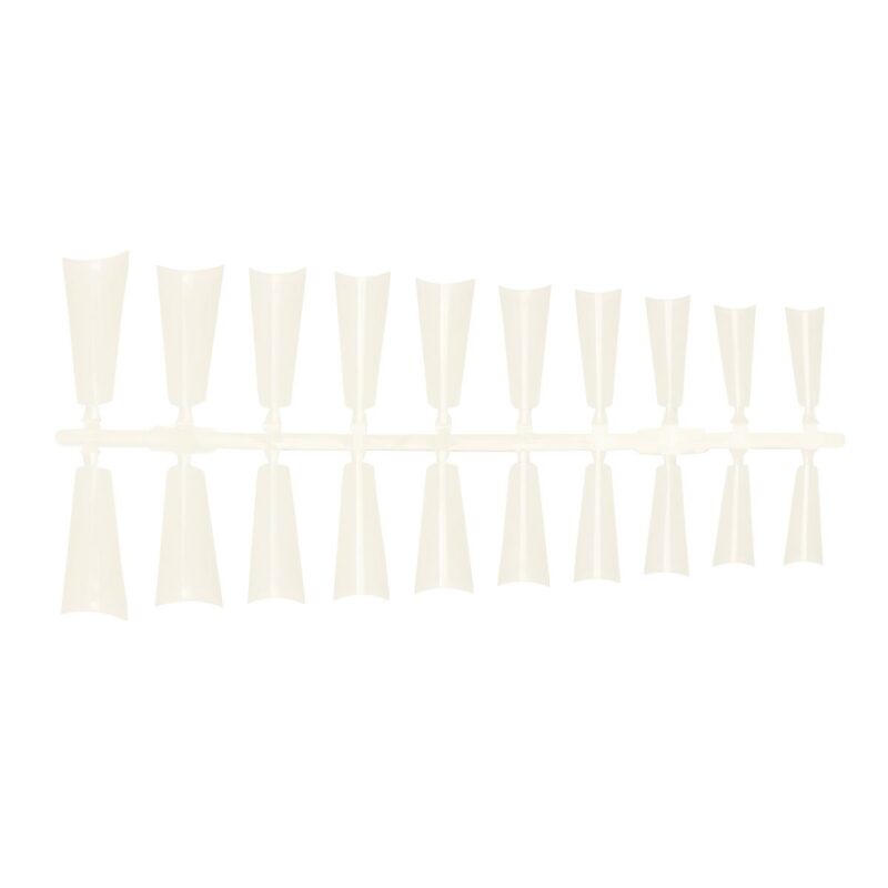 Tips de Uñas Postizas Coffin Natural Punto Nails 240 pz