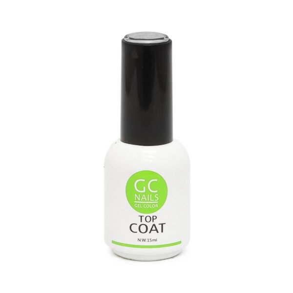 Top Coat para Uñas en Gel Color GC Nails 15 ml