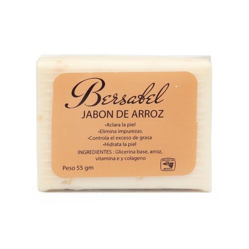 Jabón Corporal de Arroz Bessabel 55 gm